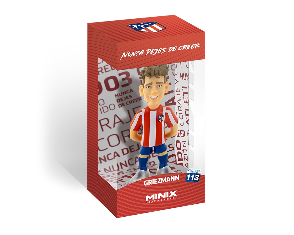 Minix - Football Stars # - Figurine PVC 12 cm - Atletico Madrid Griezmann 8