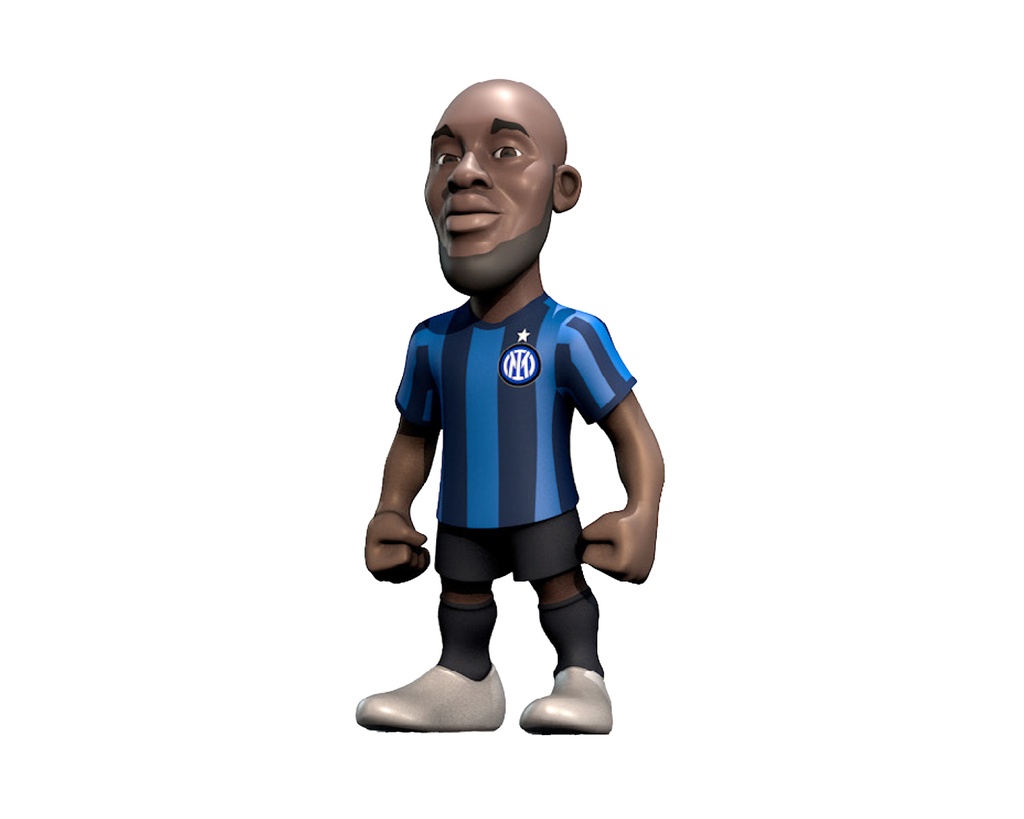 Minix - Football Stars #123 - Figurine PVC 12 cm - Inter Milan 90 Lukaku