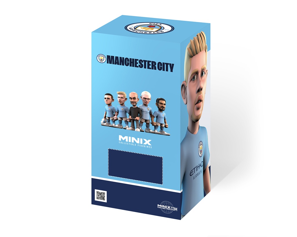 Minix - Football Stars #132 - Figurine PVC 12 cm - Manchester City De Bruyne 17