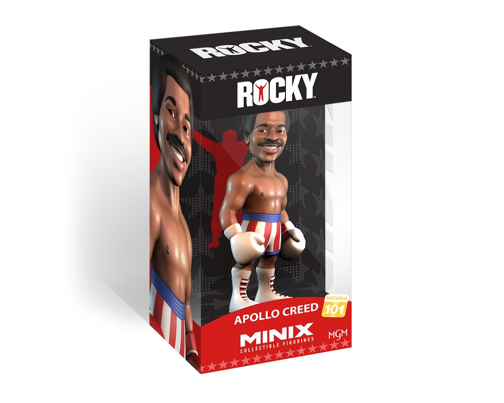 Minix - Movies #101 - Figurine PVC 12 cm - Rocky Apollo Creed