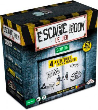 Escape Games - Coffret 4 Jeux