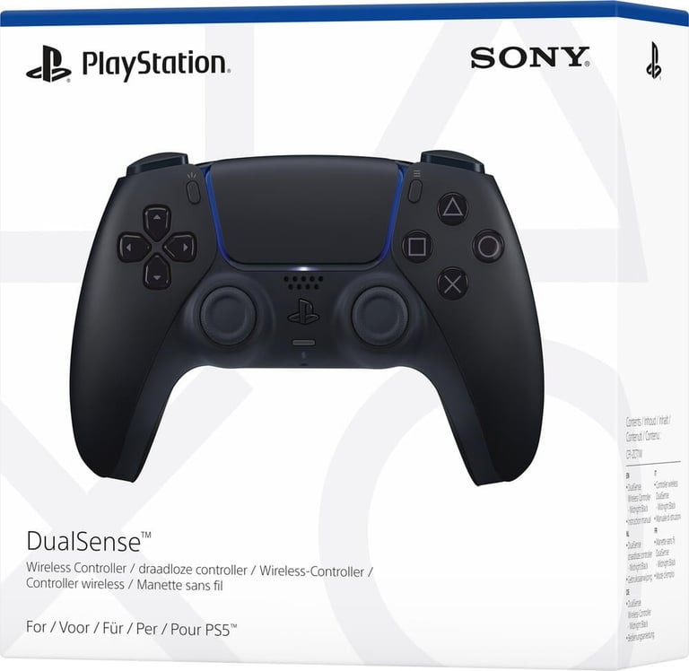 Sony Playstation 5 - Manette Dual Sense - Midnight Black (PS5)
