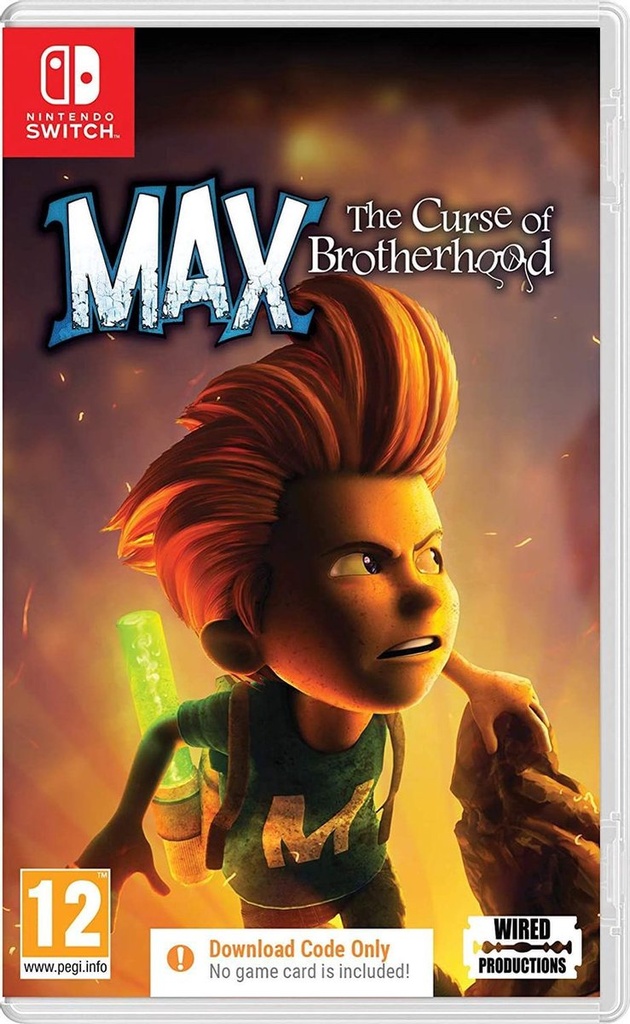 Max: The Curse Of Brotherhood - FR/NL - Code in a Box (Switch)