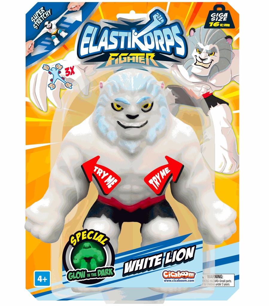 Elastikorps Fighters 16 cm - White lion