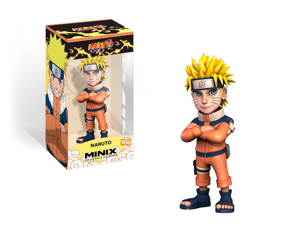 Minix - Anime #100 - Figurine PVC 12 cm - Naruto - Naruto Uzumaki (W2)