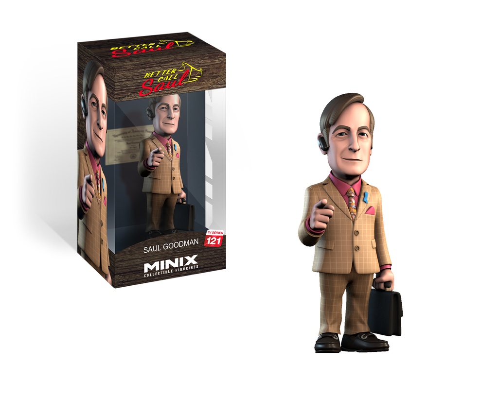 Minix - TV Series #121 - Figurine PVC 12 cm - Better Call Saul - Saul Goodman (W3)
