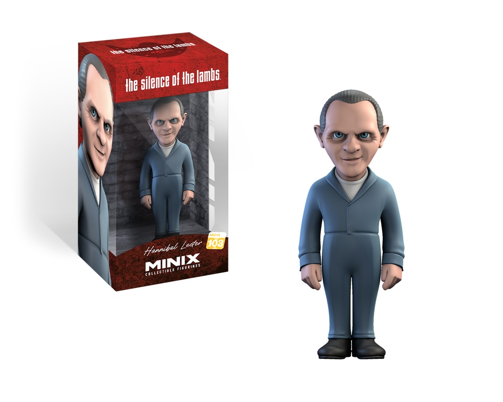 Minix - Movies #103 - Figurine PVC 12 cm - Le Silence des Agneaux - Hannibal Lecter (W3)