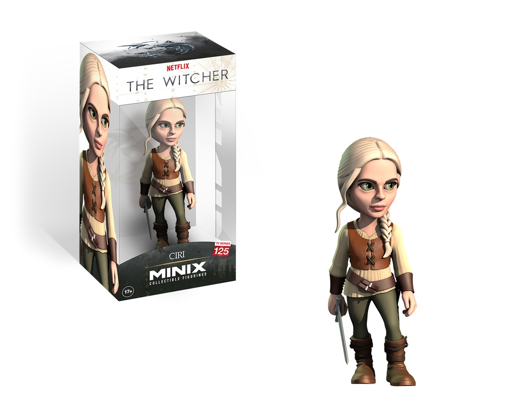 Minix - TV Series #125 - Figurine PVC 12 cm - The Witcher - Ciri S3(W4)