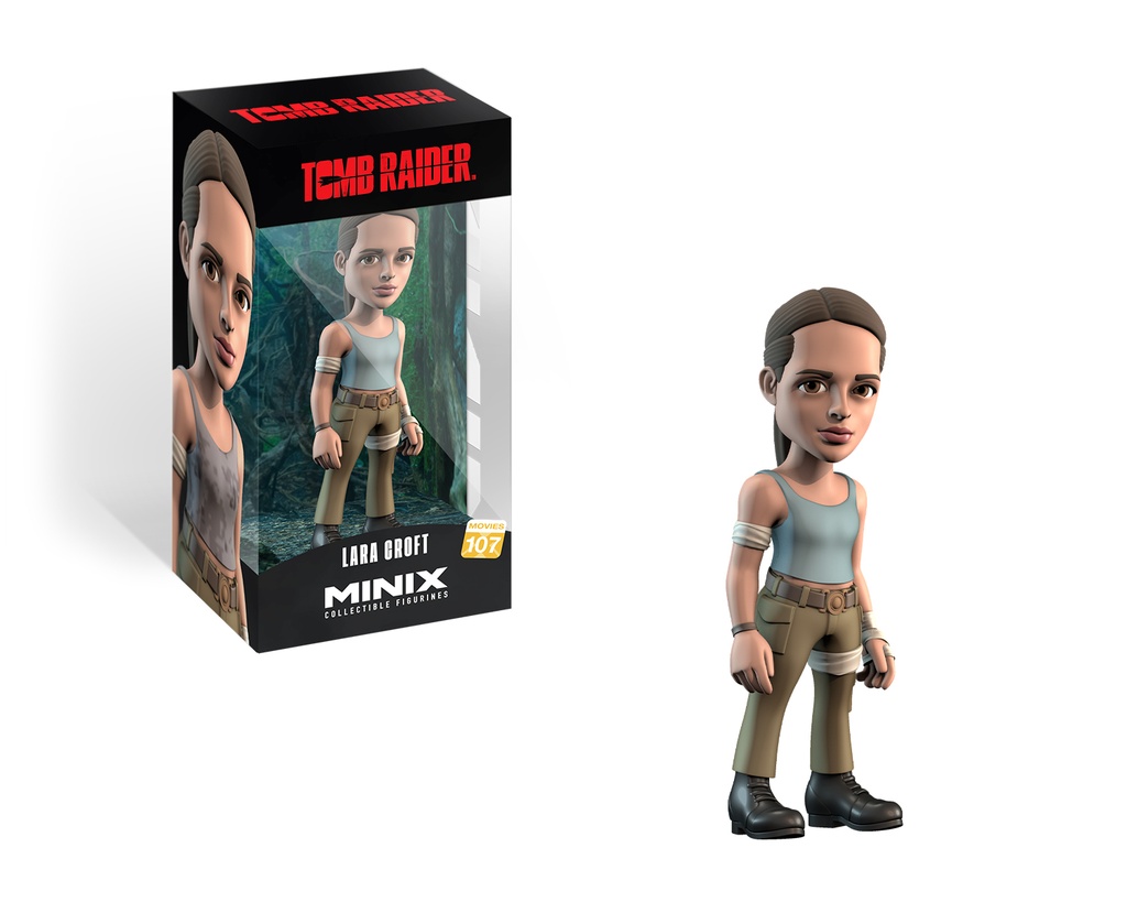 Minix - Movies #107 - Figurine PVC 12 cm - Tomb Raider - Lara Croft (W4)