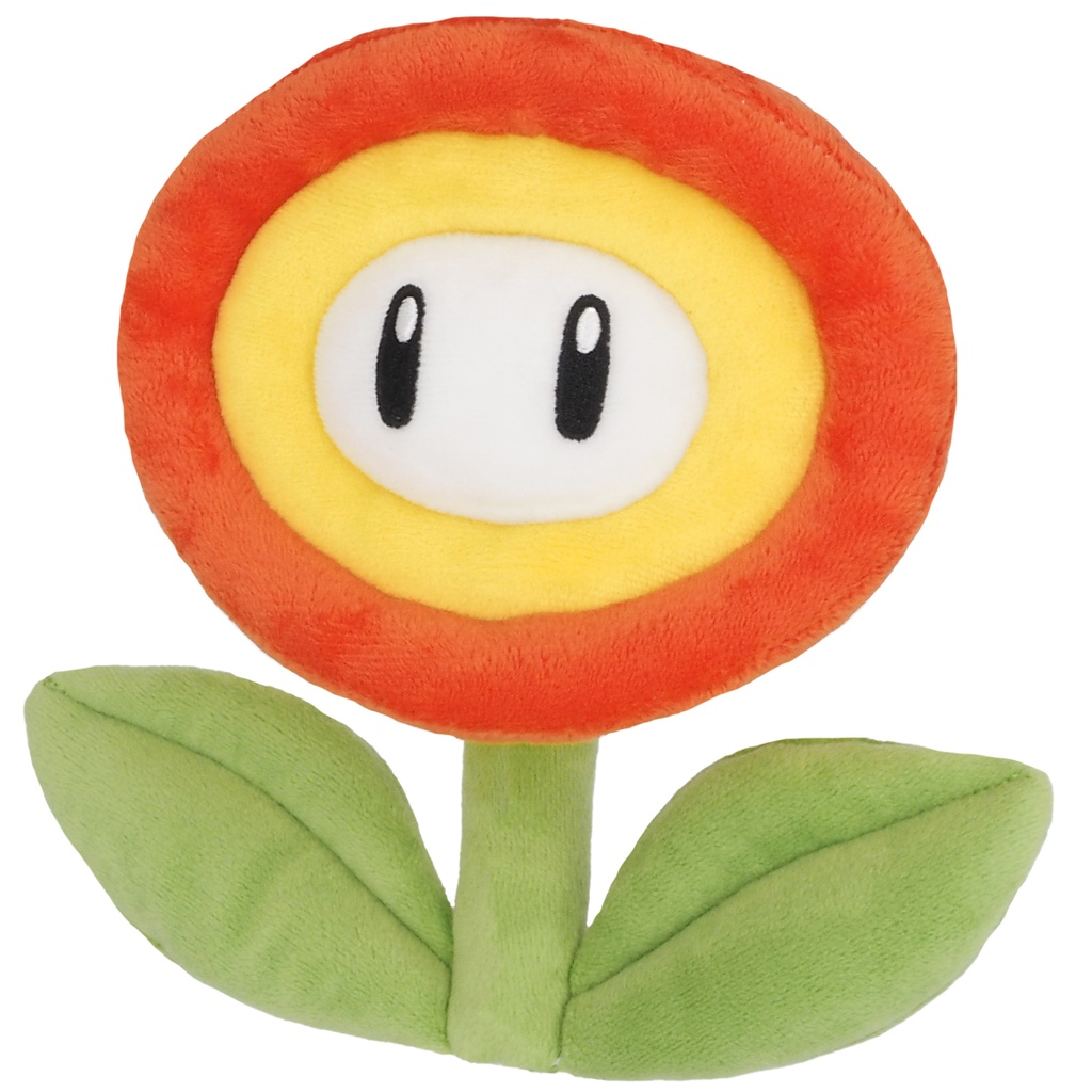 Nintendo Together+ - Peluche Super Mario - Fleur de feu 18 cm
