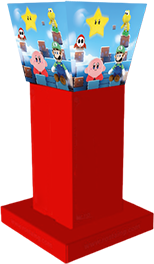 Together+ -  Bac à fouille pliable en carton pour 48 peluches (PLV)