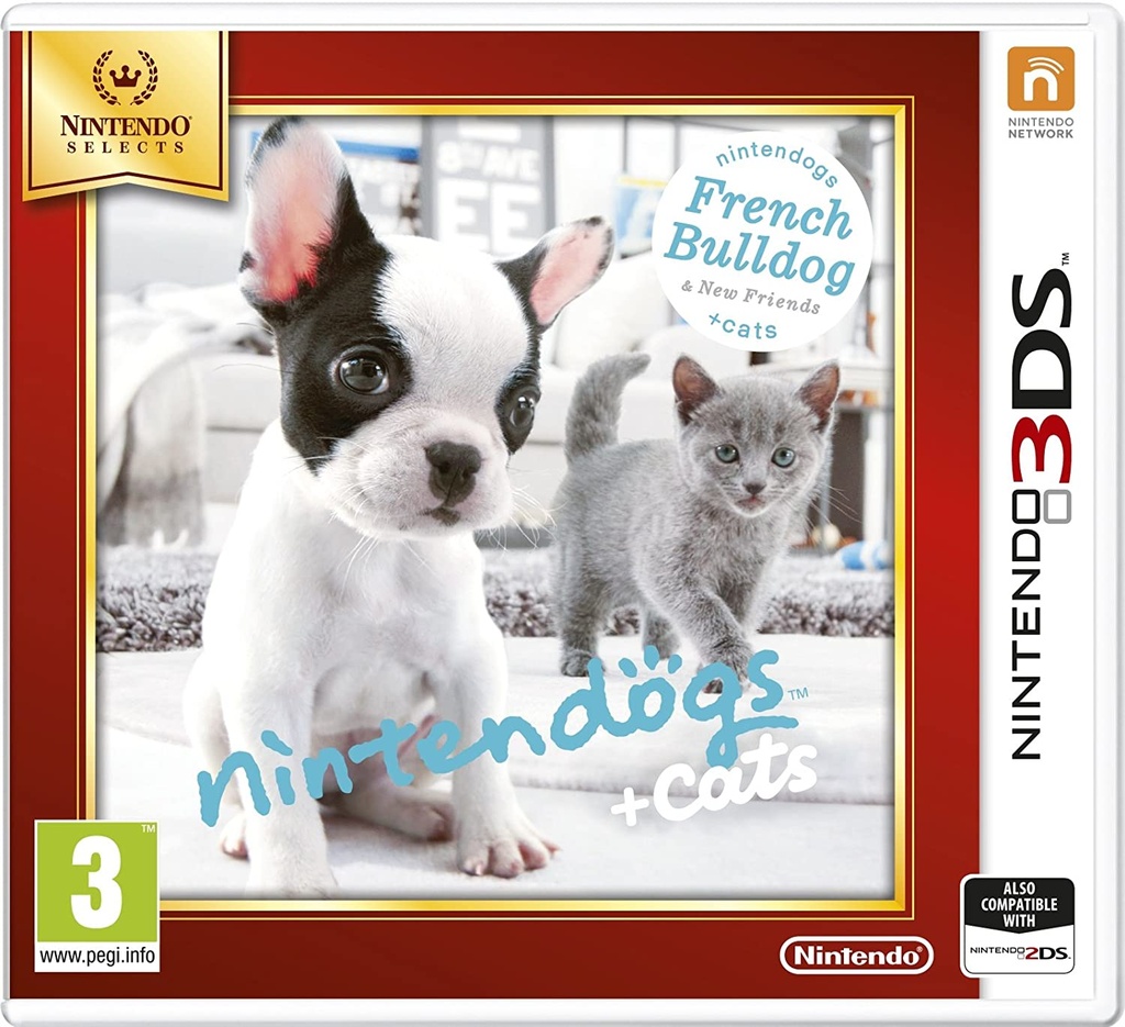 Nintendogs + Cats - Bulldog français et ses nouveaux amis(3DS)