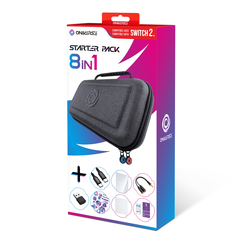 ONIVERSE - Kit de démarrage / Starter Pack  8 en 1 - Switch 2