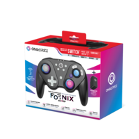ONIVERSE - Manette Sans fil Bluetooth Foenix - Supreme Black (Nintendo Switch 2 / Switch / Gamecube / Wii / PC)