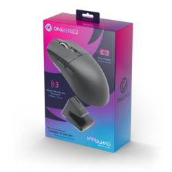 ONIVERSE - Souris gaming sans fil Vanguard + Dock - Nocta Black (PC)