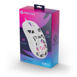 ONIVERSE - Wired gaming mouse Kryo - Luxion White (PC)