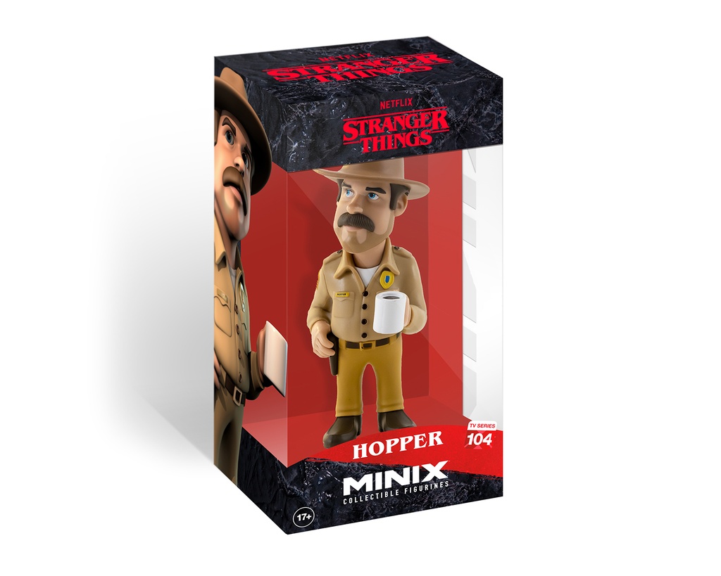Minix - TV Series #104 - Figurine PVC 12 cm - Stranger Things Hopper