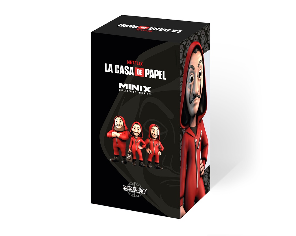 Minix - TV Series #108 - Figurine PVC 12 cm - La Casa de Papel Tokyo avec masque