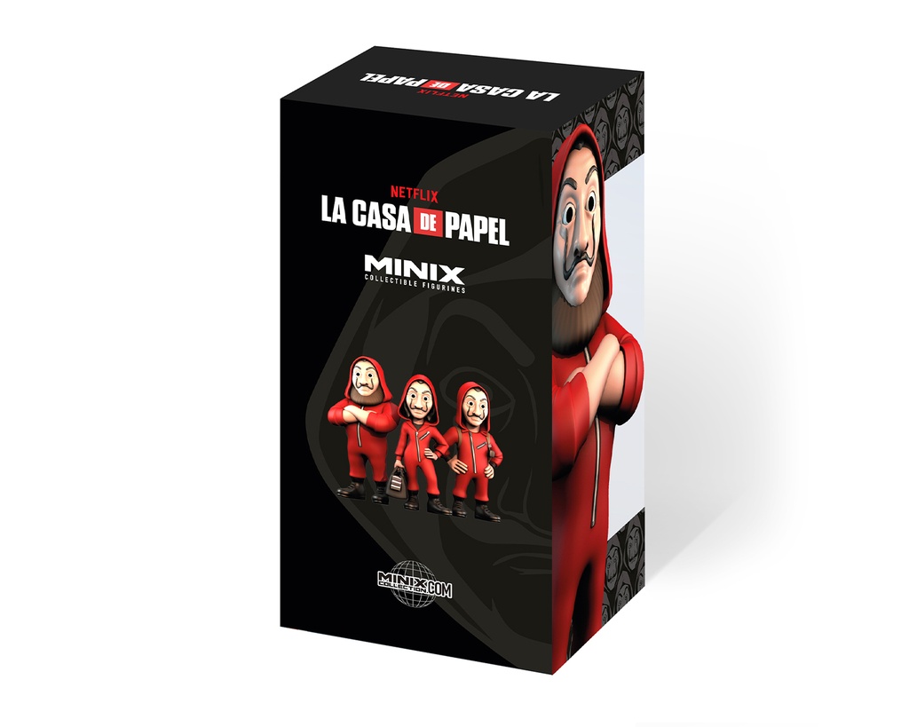 Minix - TV Series #110 - Figurine PVC 12 cm - La Casa de Papel Helsinki avec masque
