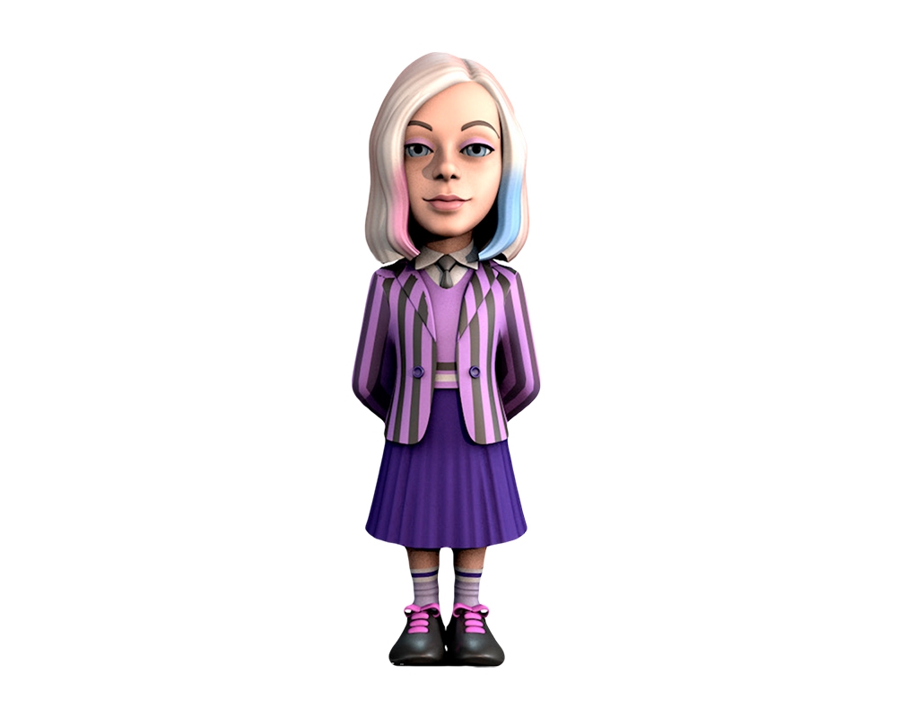 Minix - TV Series #114 - Figurine PVC 12 cm - Wednesday Enid Sinclair