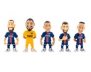 Minix - Football Stars # - Figurines PVC 7 cm - Pack de 5 PSG