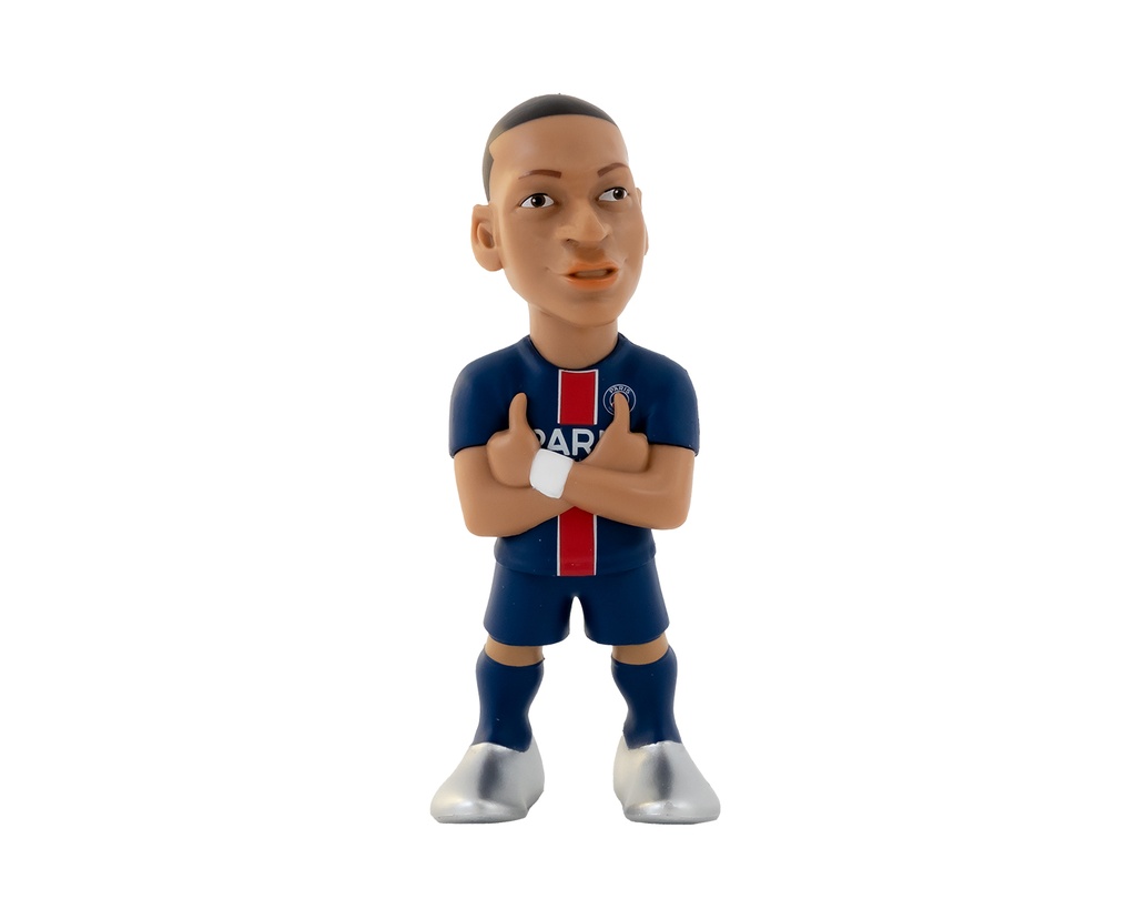 Minix - Football Stars #100 - Figurine PVC 12 cm - PSG Mbappé 7