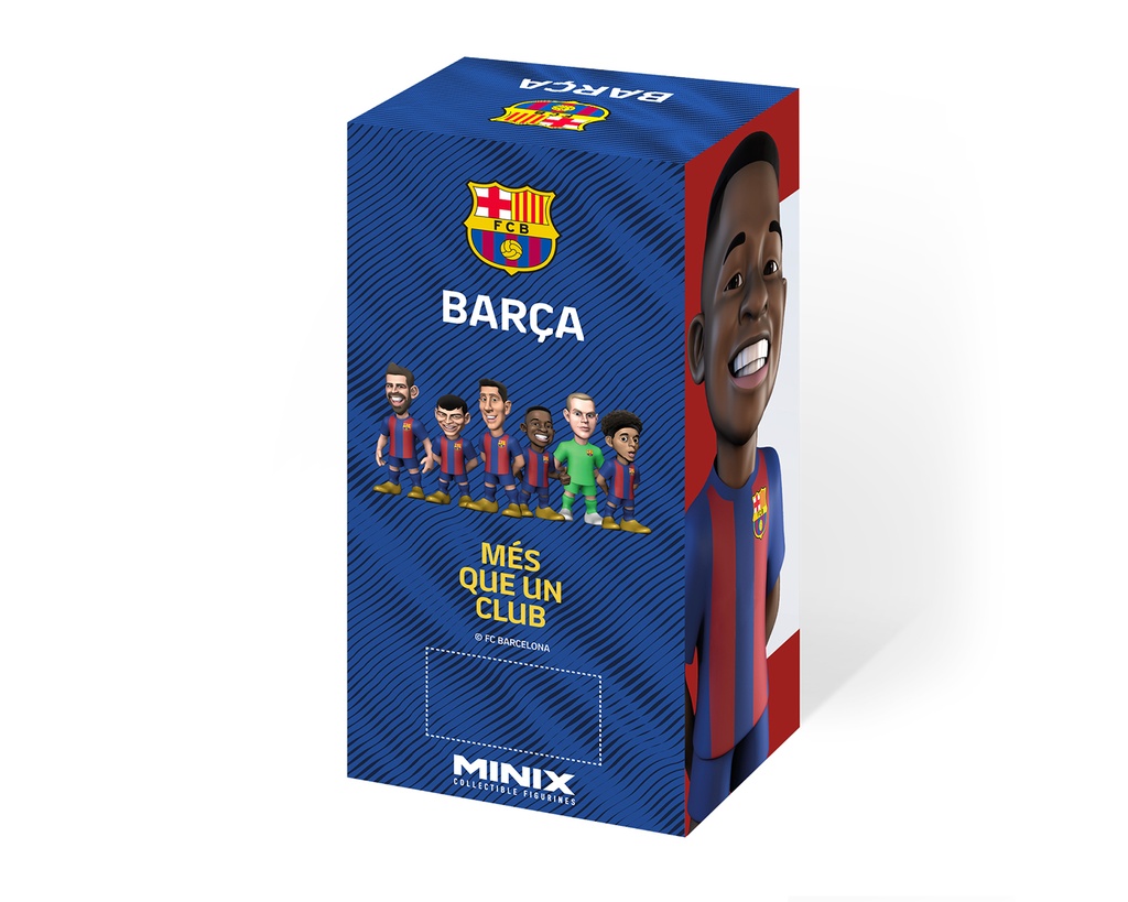 Minix - Football Stars #104 - Figurine PVC 12 cm - FC Barcelone Fati 10