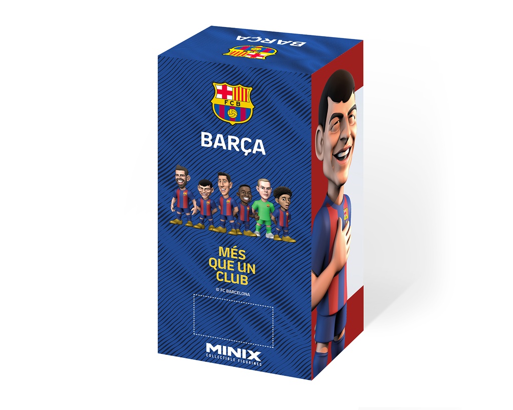 Minix - Football Stars #105 - Figurine PVC 12 cm - FC Barcelone Pedri 16