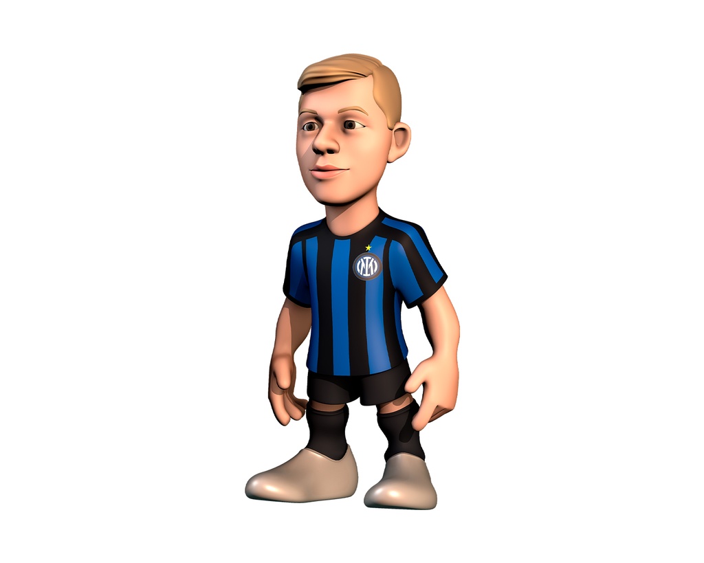 Minix - Football Stars #124 - Figurine PVC 12 cm - Inter Milan Barella 23