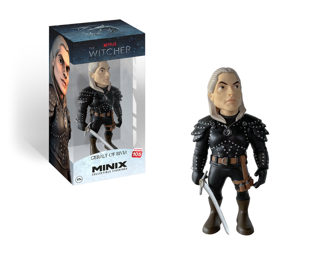 Minix - TV Series #105 - PVC Figure 12 cm - The Witcher - Geralt of Rivia (W1)