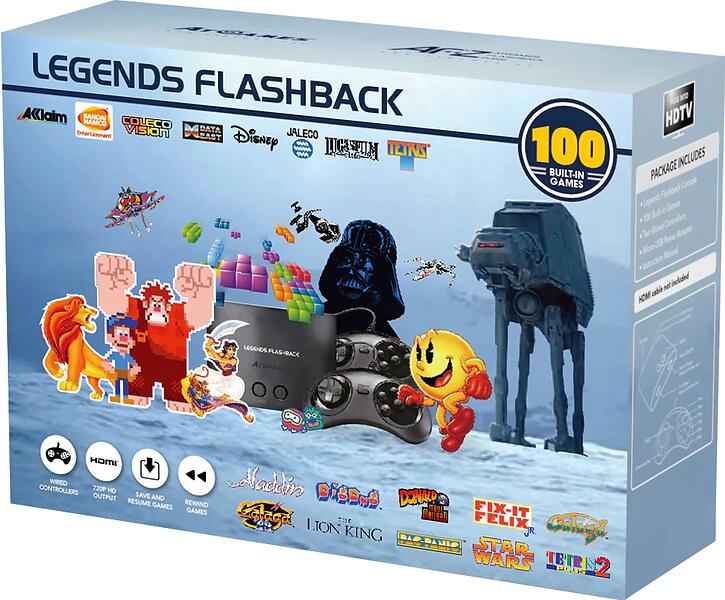 RetroGaming console - Legends Flashback
