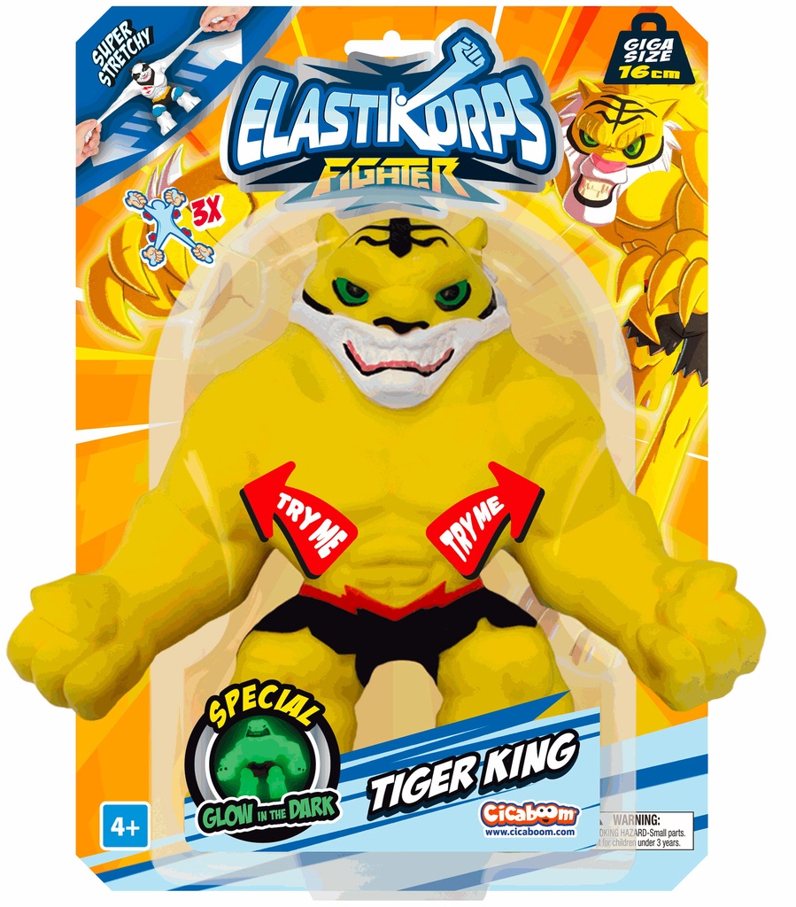 Elastikorps Fighters 16 cm - Tiger king
