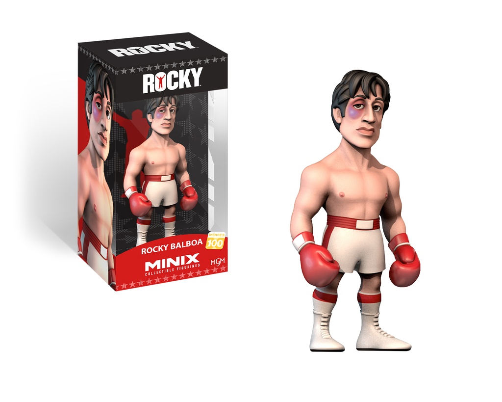 Minix - Movies #100 - Rocky - Rocky Balboa - Figurines PVC 12 cm (W2)