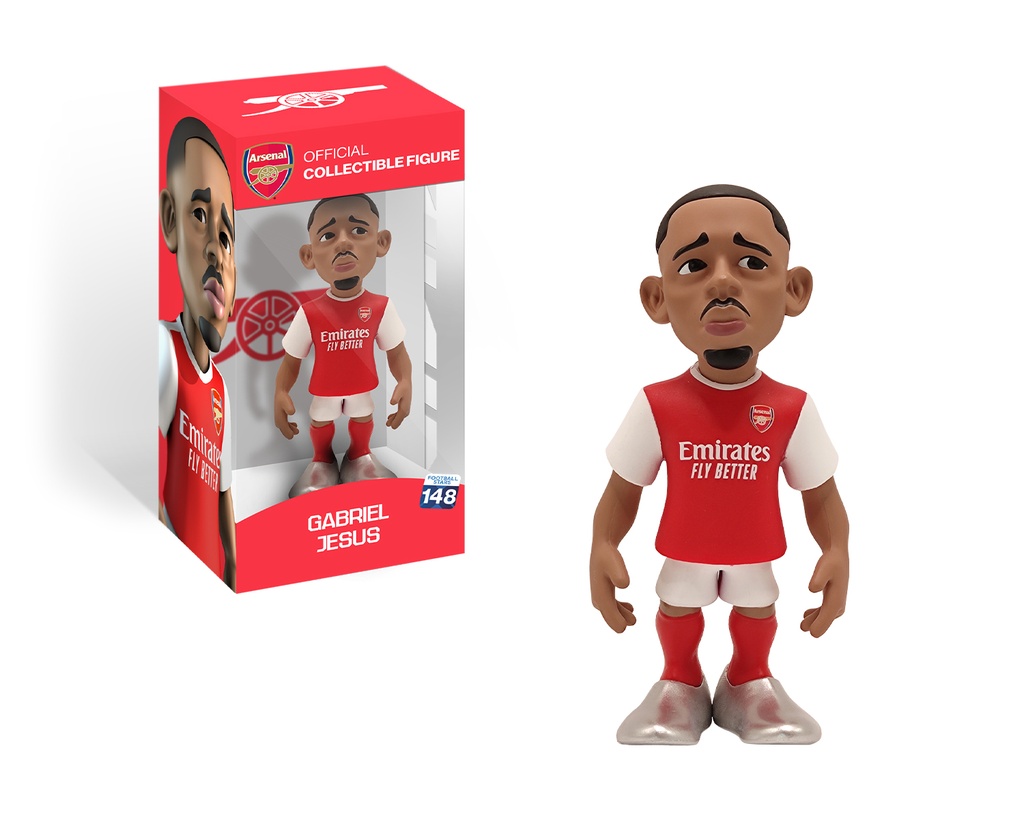 Minix - Football Stars #148 - Arsenal - Jesus 9 - Figurines PVC 12 cm (W2)