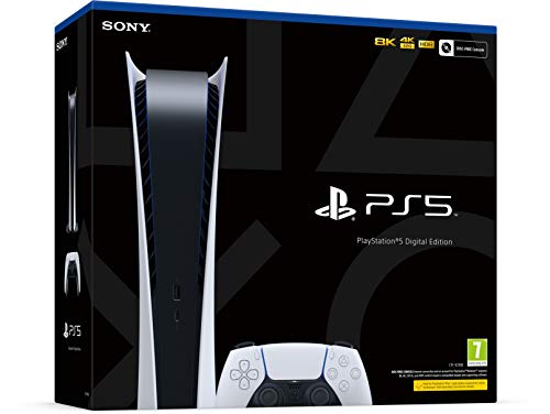 Sony Playstation 5 - Console PS5 Digital Console - Version UK + Câble alimentation France (PS5)