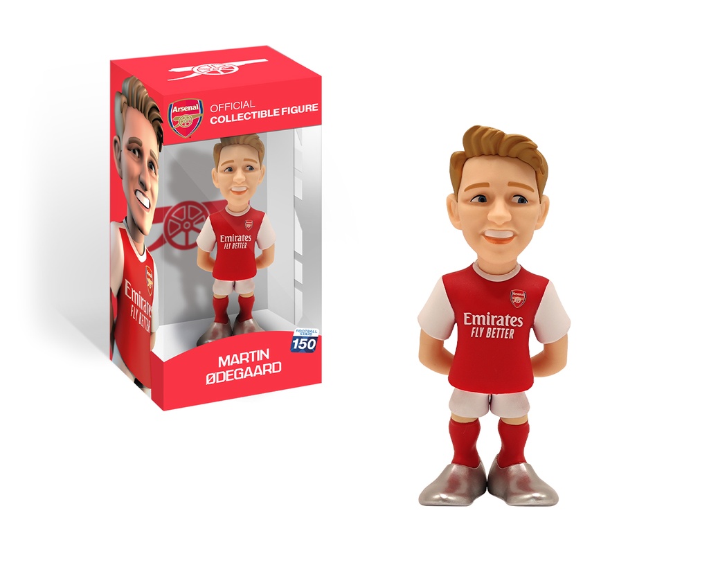 Minix - Football Stars #150 - Arsenal - Odegaard 8 - Figurines PVC 12 cm (W2)