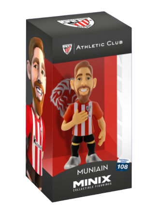 Minix - Football Stars #108 - Figurine PVC 12 cm - Athletic Bilbao - Muniain 10 (W2)