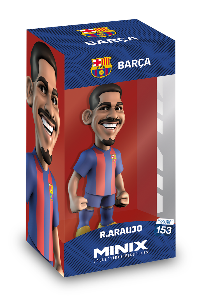 Minix - Football Stars #153 - FC Barcelone - Araujo 4 - Figurines PVC 12 cm (W2)