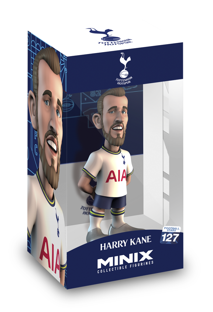 Minix - Football Stars #127 - Tottenham - Harry Kane 10 - Figurines PVC 12 cm (W2)