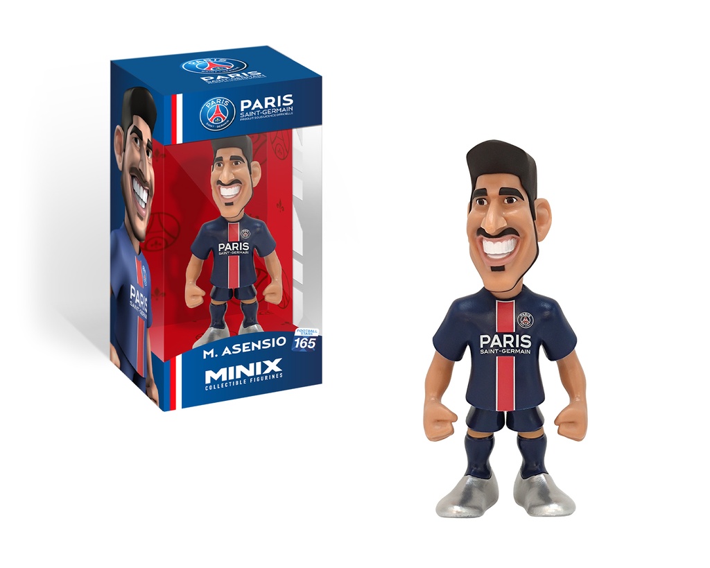 Minix - Football Stars #165 - PSG Asensio 11 - Figurines PVC 12 cm (W6)