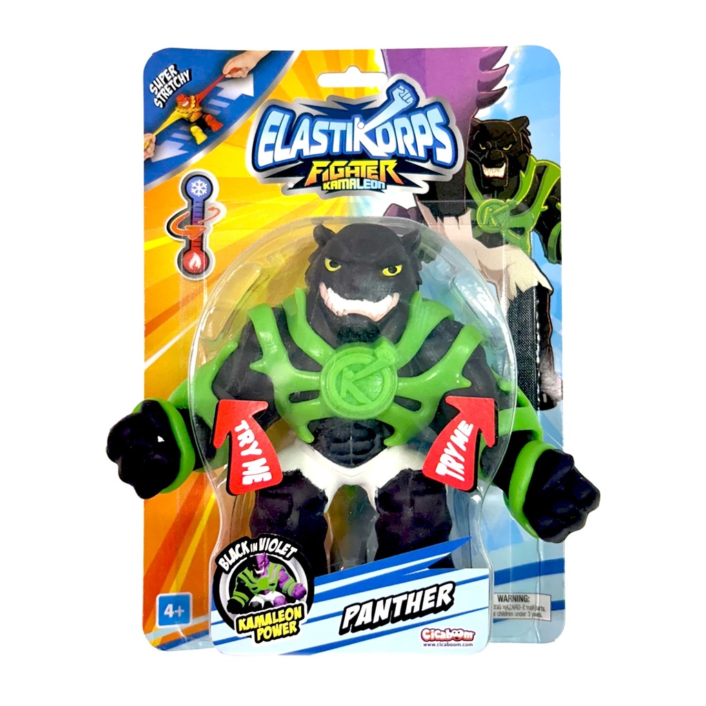 Elastikorps - Caméléon 12 cm - Panther